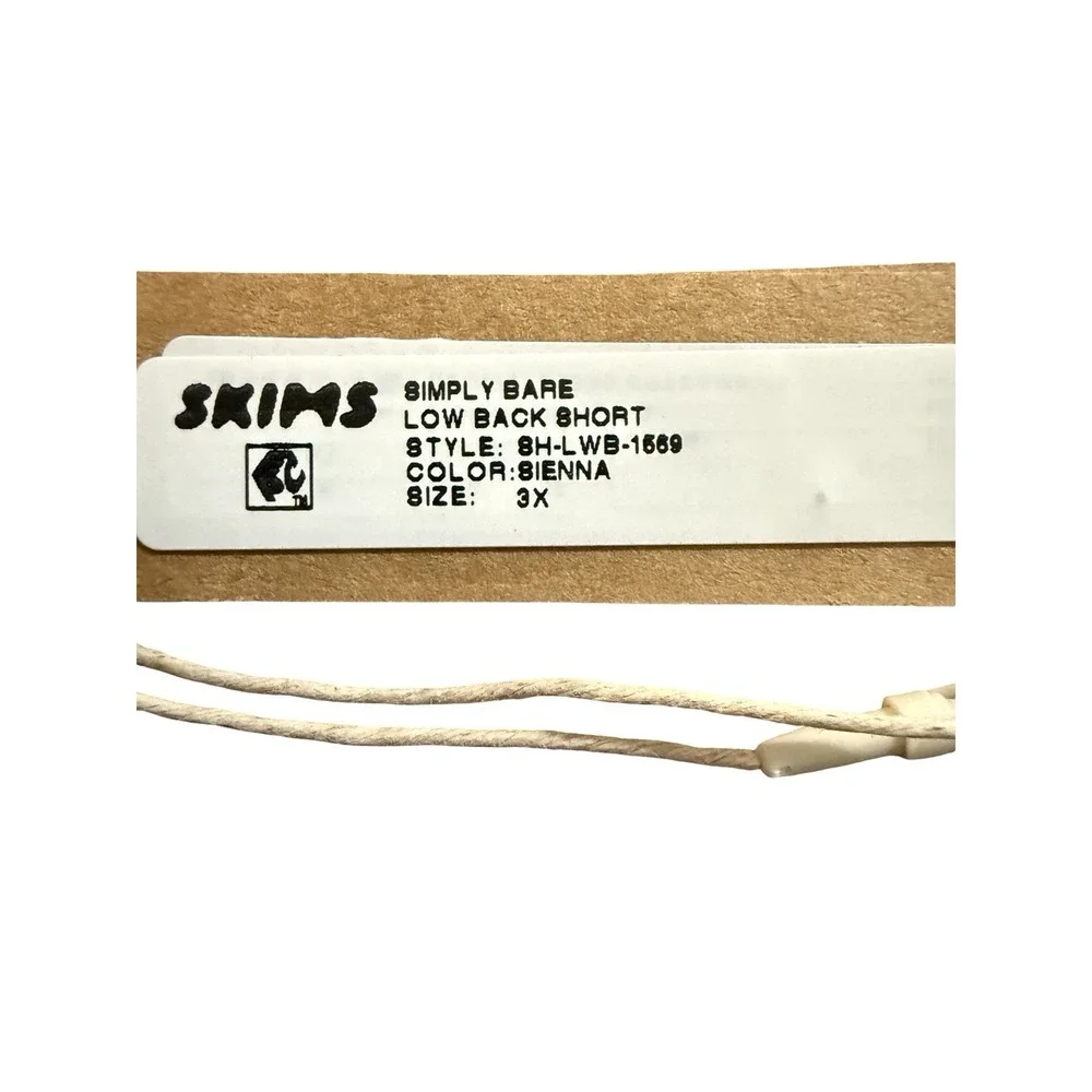 Skims Simply Bare Low Back Short - NEW - Sienna - 3XL